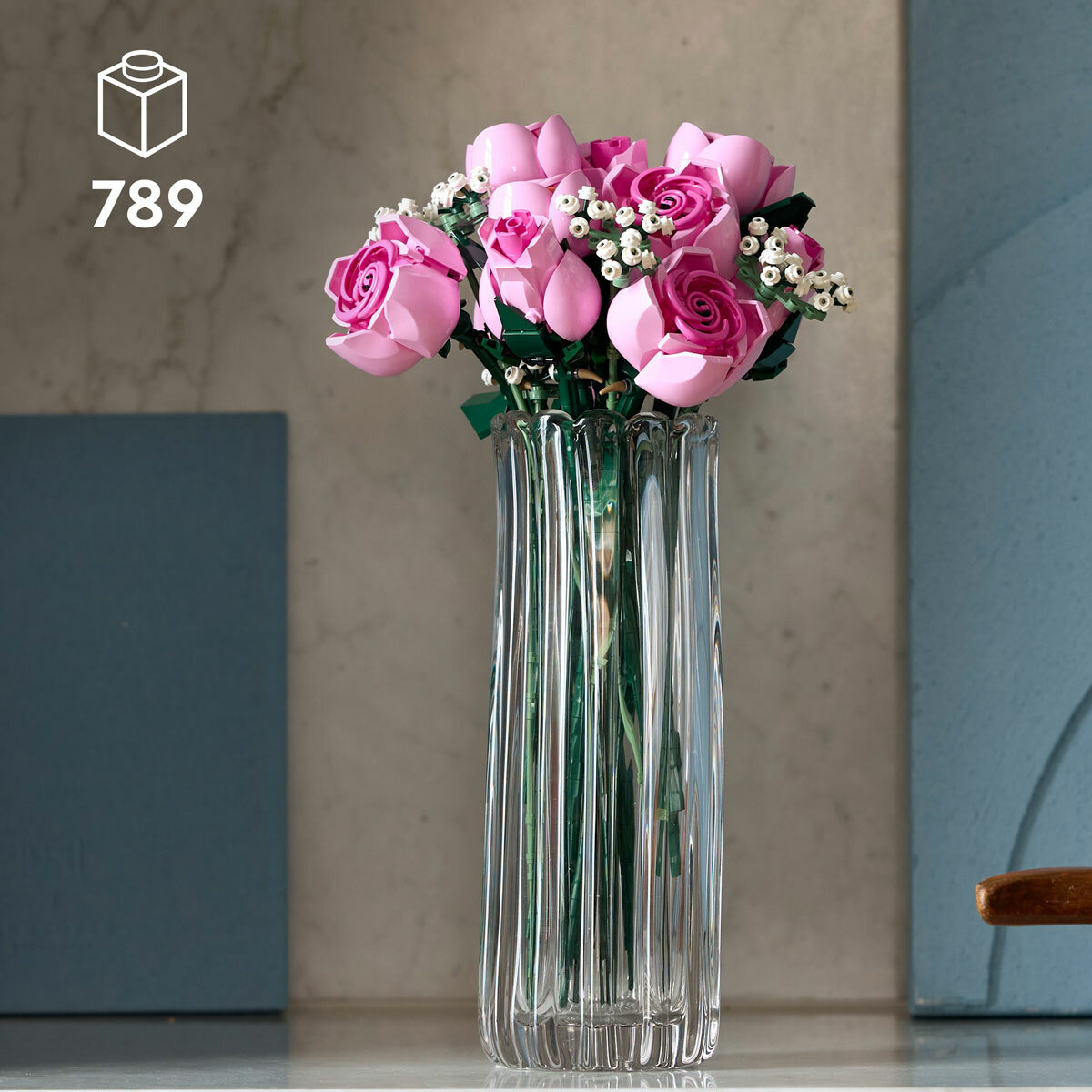 LEGO Botanicals Bouquet of Pink Roses Model 10374 (18+ Years)