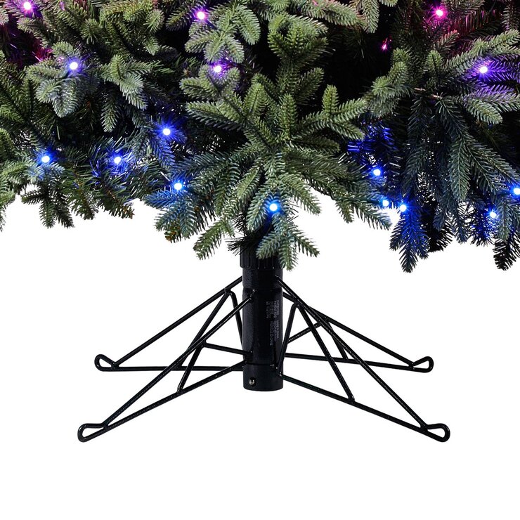 7ft 6 Inches (2.2m) Christmas Tree With 600 Twinkly App Controlled RGB LED Lights