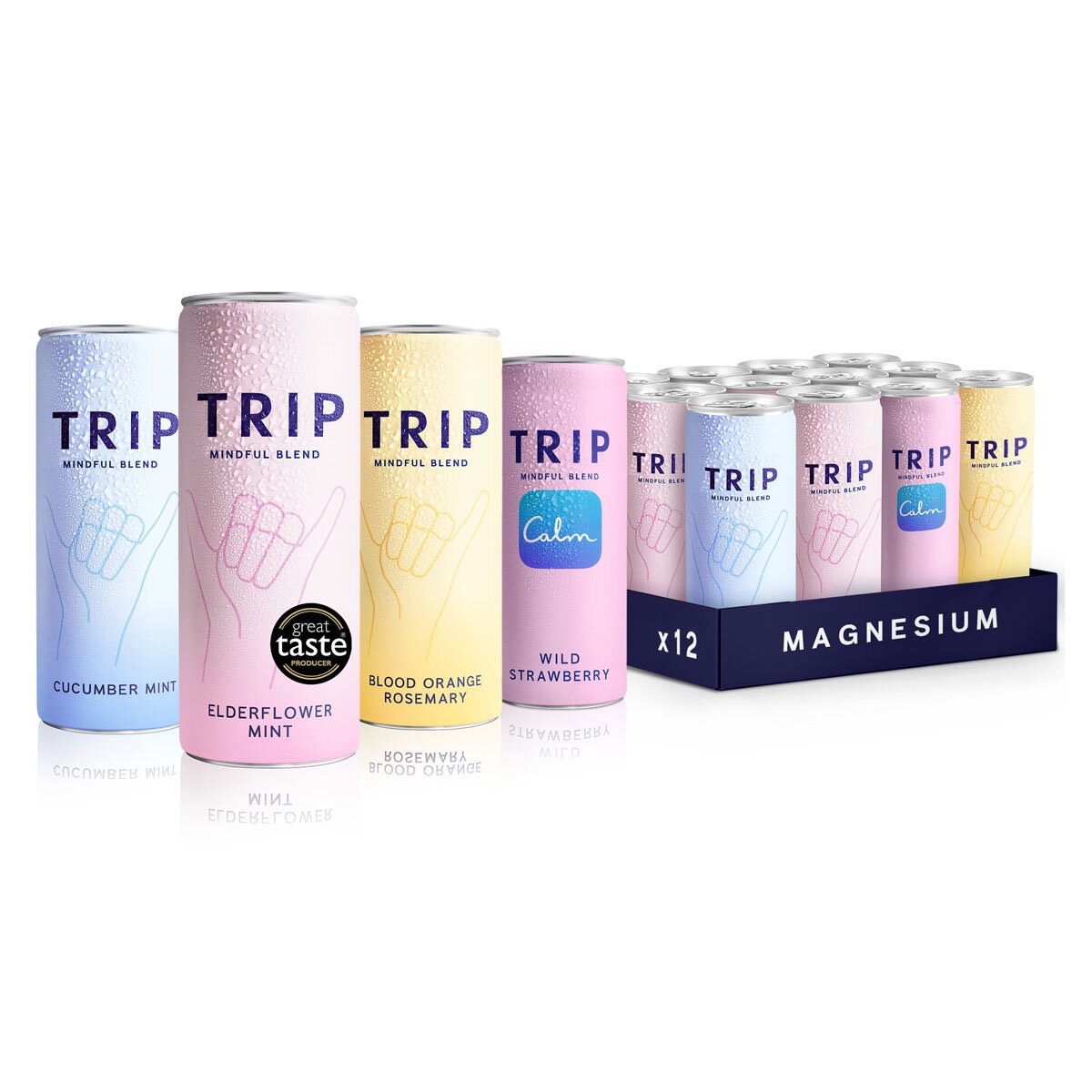 Trip Mindful Blends Mixed Pack, 12 x 250ml