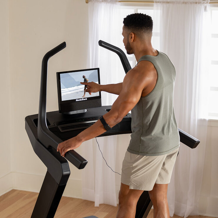 Installed Nordic Track X16 Incline Trainer Treadmill