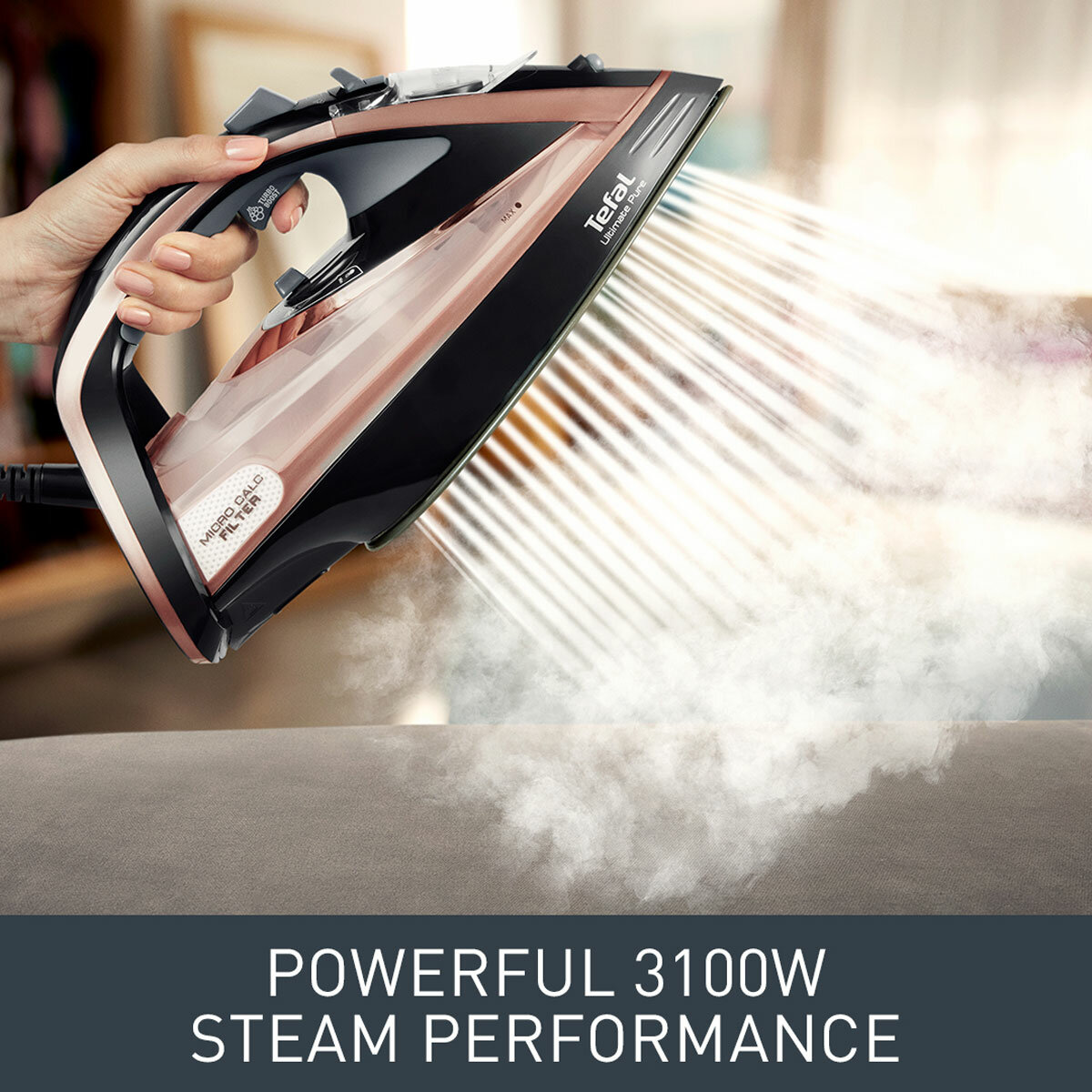 Tefal Ultimate Pure Steam Iron Lifestyle Image