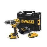 Cut out image of drill kit on white background with case