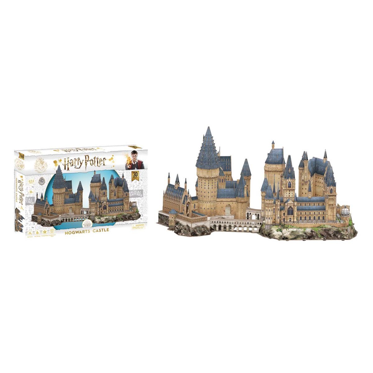 Castle or Frozen II Ice Palace 3D Puzzle in Harry Potter Hogwarts Express 