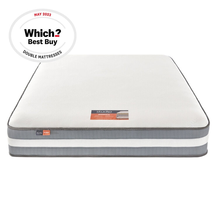 Silentnight Studio Memory 1000 Hybrid Rolled Mattress in 3 Sizes