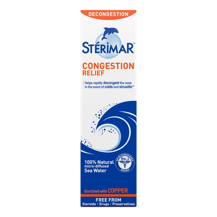 Sterimar Congestion Spray, 2 x 100ml Sterimar Congestion Spray, 2 x 100ml