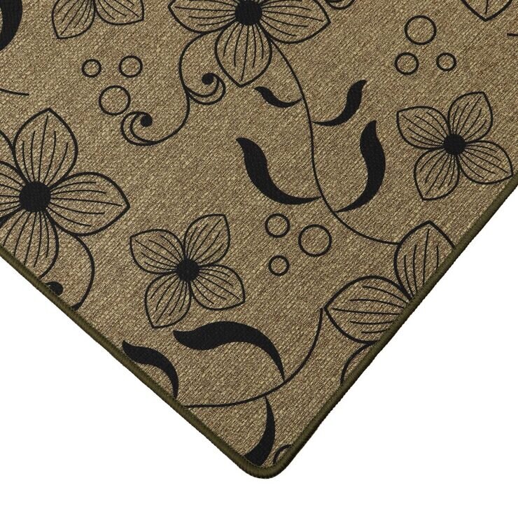 JVL Elegance Doormat and Runner Mat Pack in Flower Design Costco UK