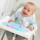 EasyTots EasyMat MiniMax Open Suction Weaning Plate in Unicorn