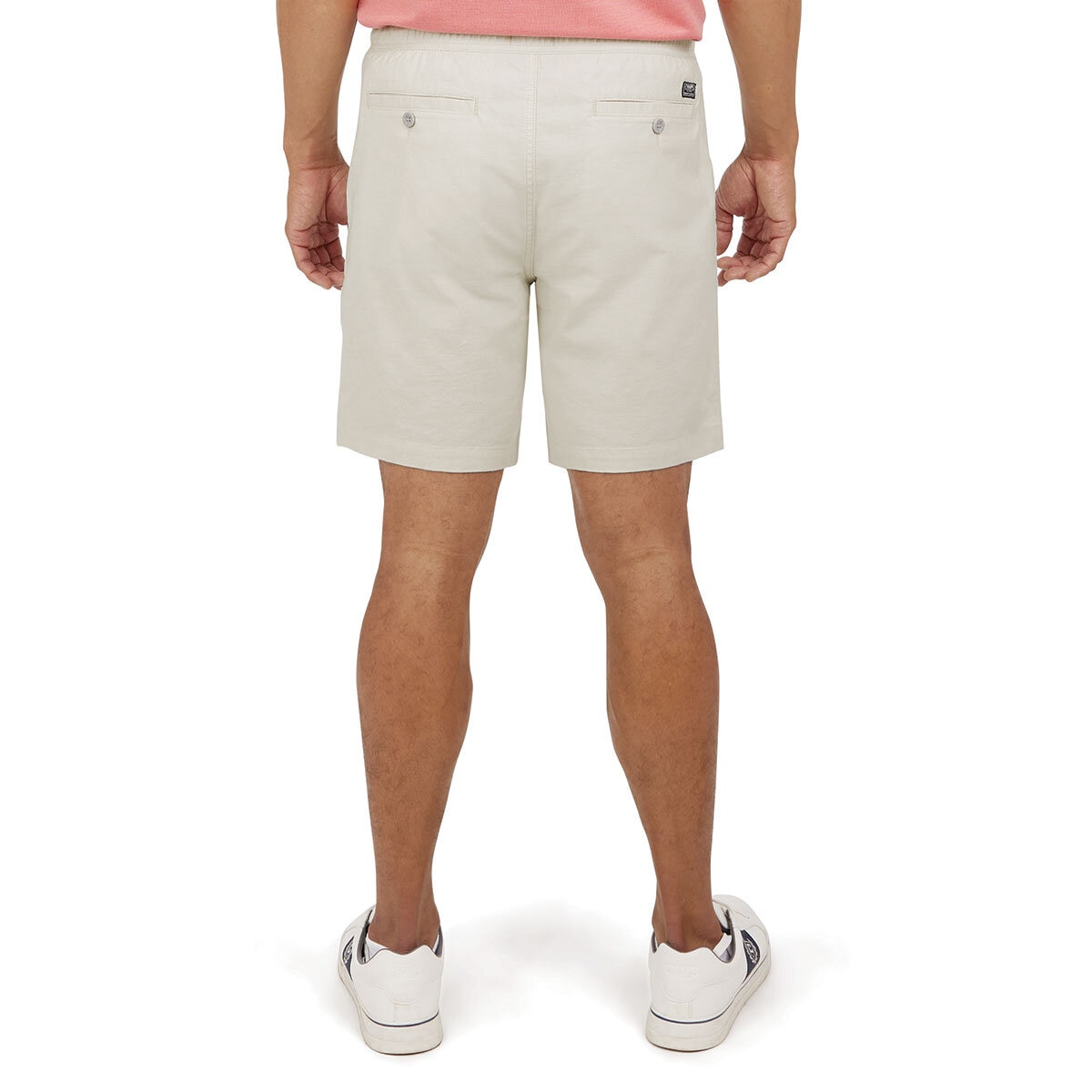 Chaps Men's Pull On Short in Cream