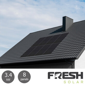 Fresh Electrical 3.4kW Solar PV System [8 Panels] - Fully Installed