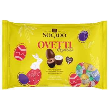 Socado Ovetti Assorted Chocolate Eggs, 1kg