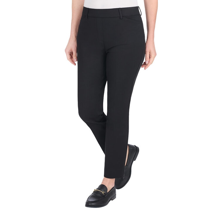 Hilary Radley Ladies Pull On Pant in Black
