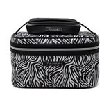 Tahari Cosmetic Case 2 Piece Travel Set in Black