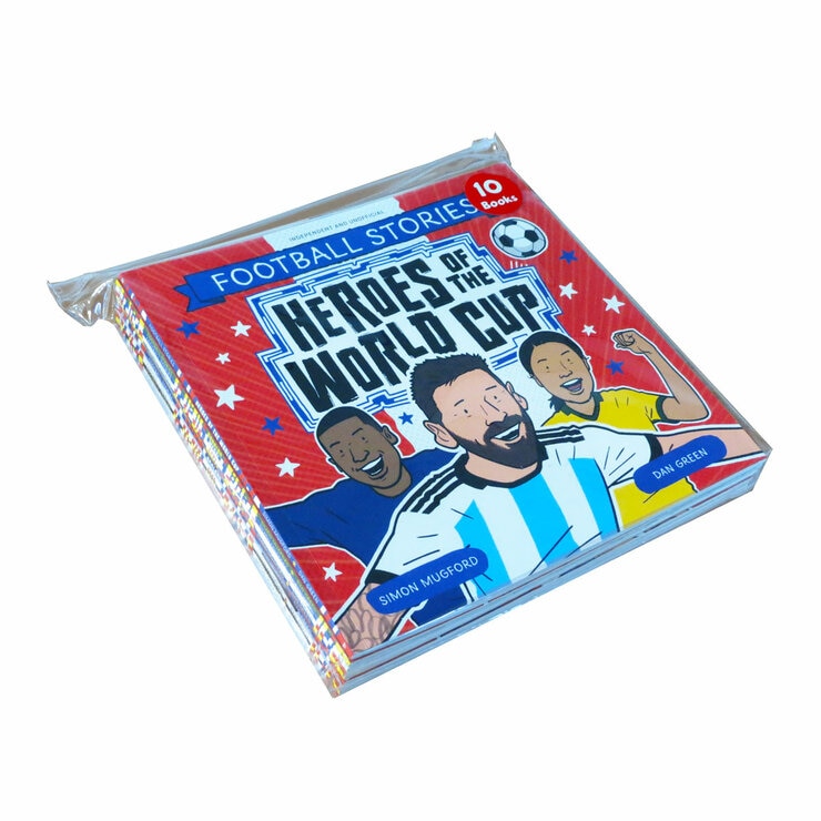 Football Stories x10 Book Ziplock