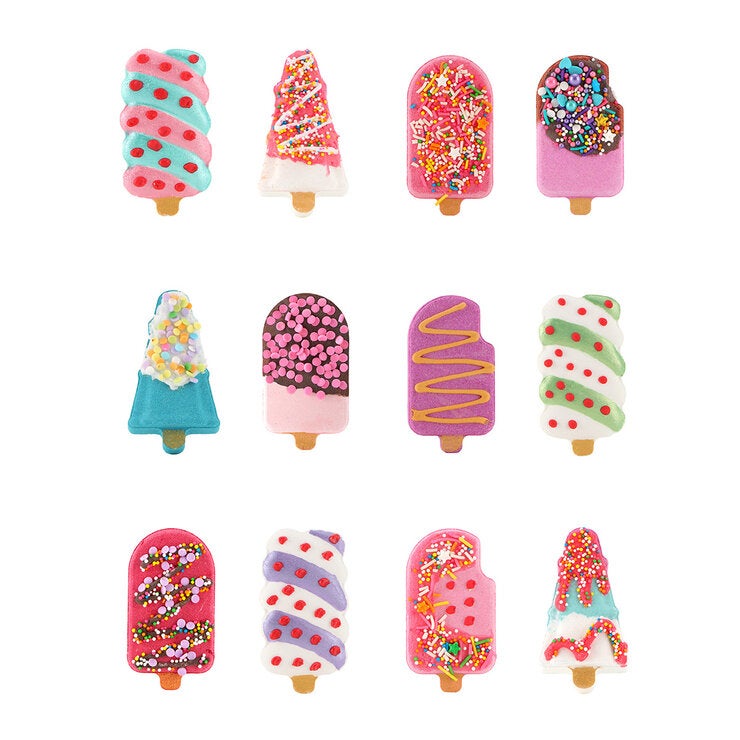 Sugar Rush Popsicle Bath Fizzer, 12 x 60g