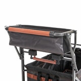 Mac Sports Deluxe Push Pull Folding Wagon with Brakes