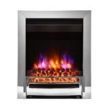 Flare Ember Inset Electric Fire in Chrome, 2kW