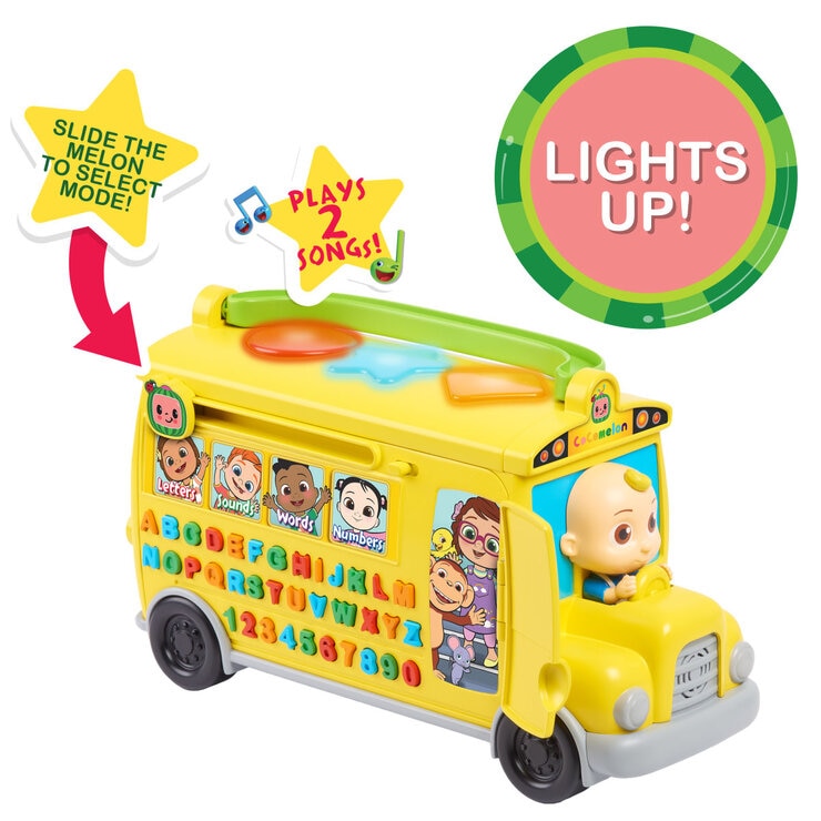Buy Cocomelon Musical Learning Bus All Features Image at Costco.co.uk