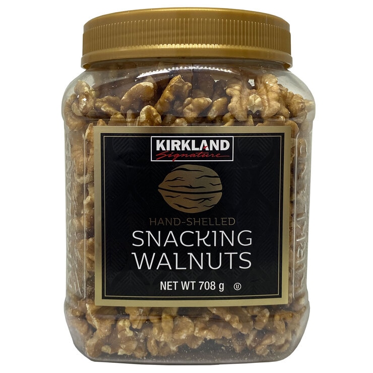 Kirkland Signature Hand-Shelled Snacking Walnuts, 708g Kirkland Signature Hand-Shelled Snacking Walnuts, 708g