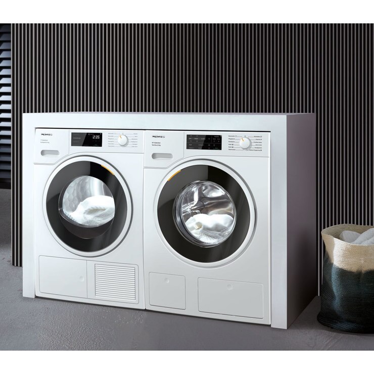 Miele TSF643WP, 8kg EcoSpeed Heat Pump Tumble Dryer A+++ Rating in