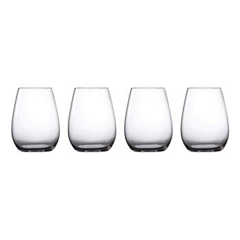 Waterford Marquis Moments Stemless Wine Glass, 4 Pack