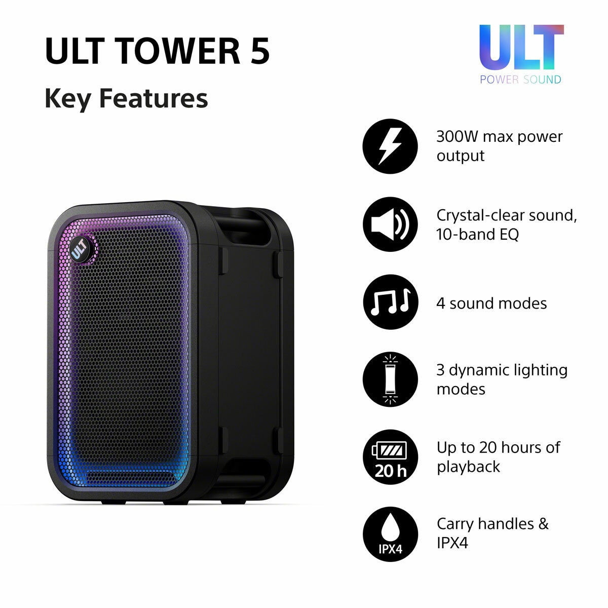Buy Sony ULT500 Bluetooth Party Speaker at Costco.co.uk Buy Sony ULT500 Bluetooth Party Speaker at Costco.co.uk
