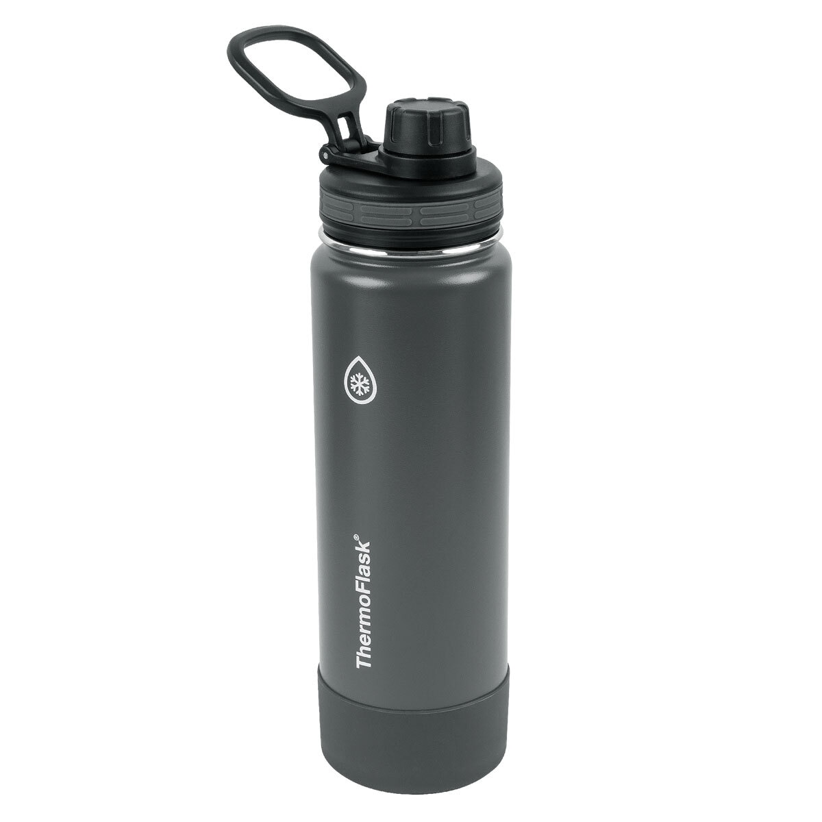 ThermoFlask Autospout Stainless Steel Double Wall Vacuum Insulated 710ml Bottles, 2 Pack in 2 Colours