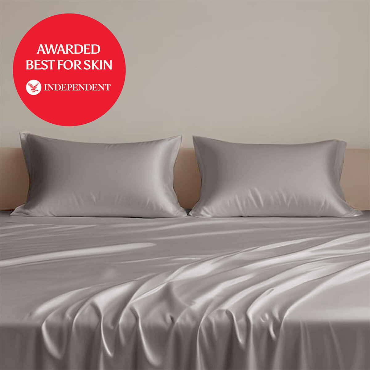 Luff 700 Thread Count 100% Organic Bamboo Pillowcases 2 Pack in 3 Colours