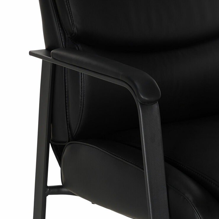 Arm of chair close-up