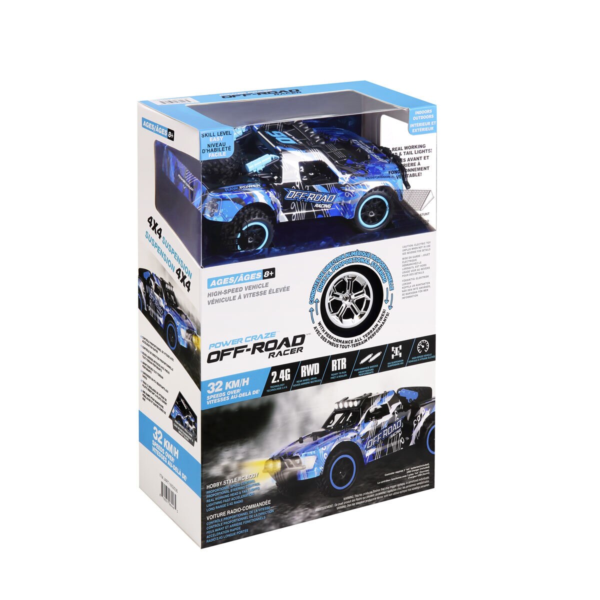 Buy Power Craze Off Road RC Blue Box Image at Costco.co.uk