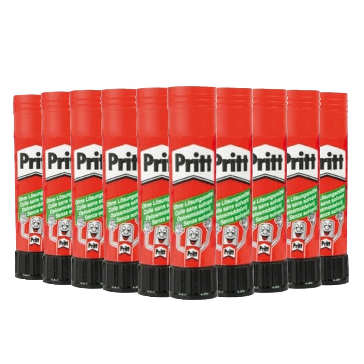 Pritt (43g) Large Washable Non Toxic Solid Glue Stick - Pack of 20