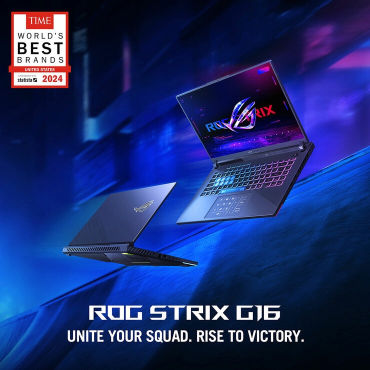 ASUS ROG Strix G16, AMD Ryzen 9, 32GB RAM, 1TB SSD, NVIDIA GeForce RTX 5060, 16 Inch Gaming Laptop, G614PM-RV015W