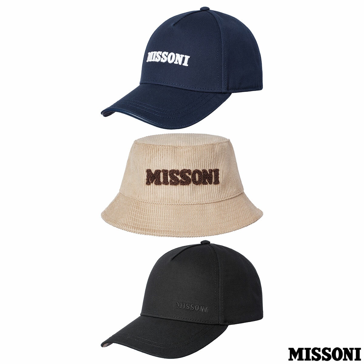 Missoni Men's Cap and Bucket Hat
