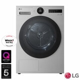 LG RHX7009TSB 9kg Heat Pump Tumble Dryer, A+++ Rated in Silver