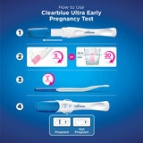 Clearblue Ultra Early Pregnancy Tests, 2 x 5 Count