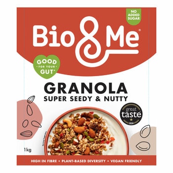Bio & Me Granola Super Seedy & Nutty, 1kg Bio & Me Granola Super Seedy & Nutty, 1kg