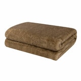 Mon Chateau Faux Fur Throw in Taupe, 152 x 177 cm