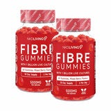 NKD Living Fibre Gummies Mixed Berry, 2 x 60 Count