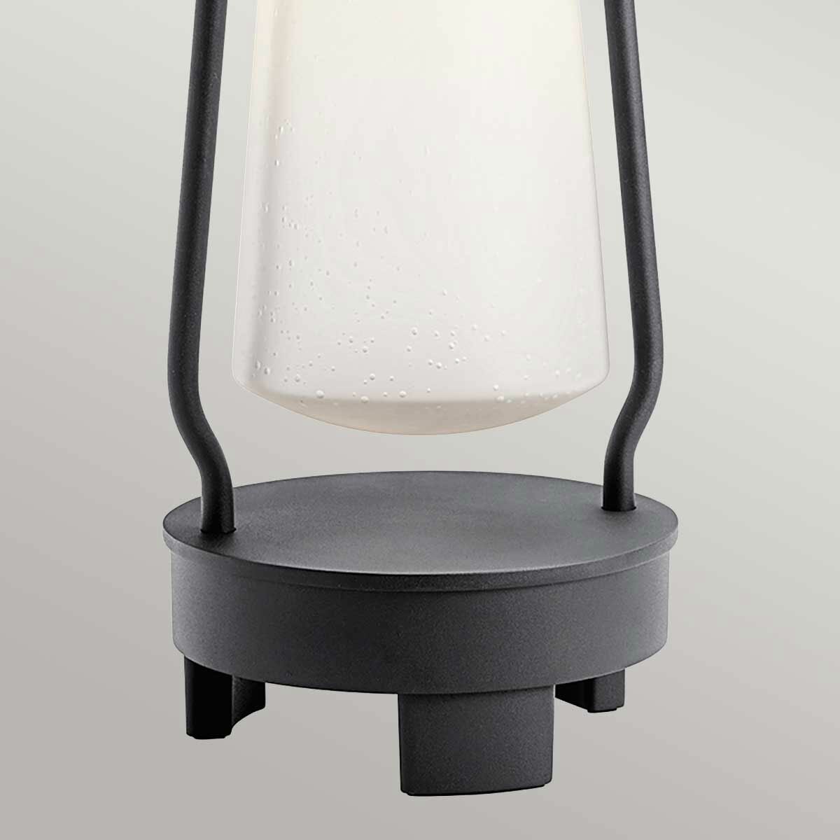 Kichler Lyndon Portable Bluetooth Speaker Lantern - Textured Black