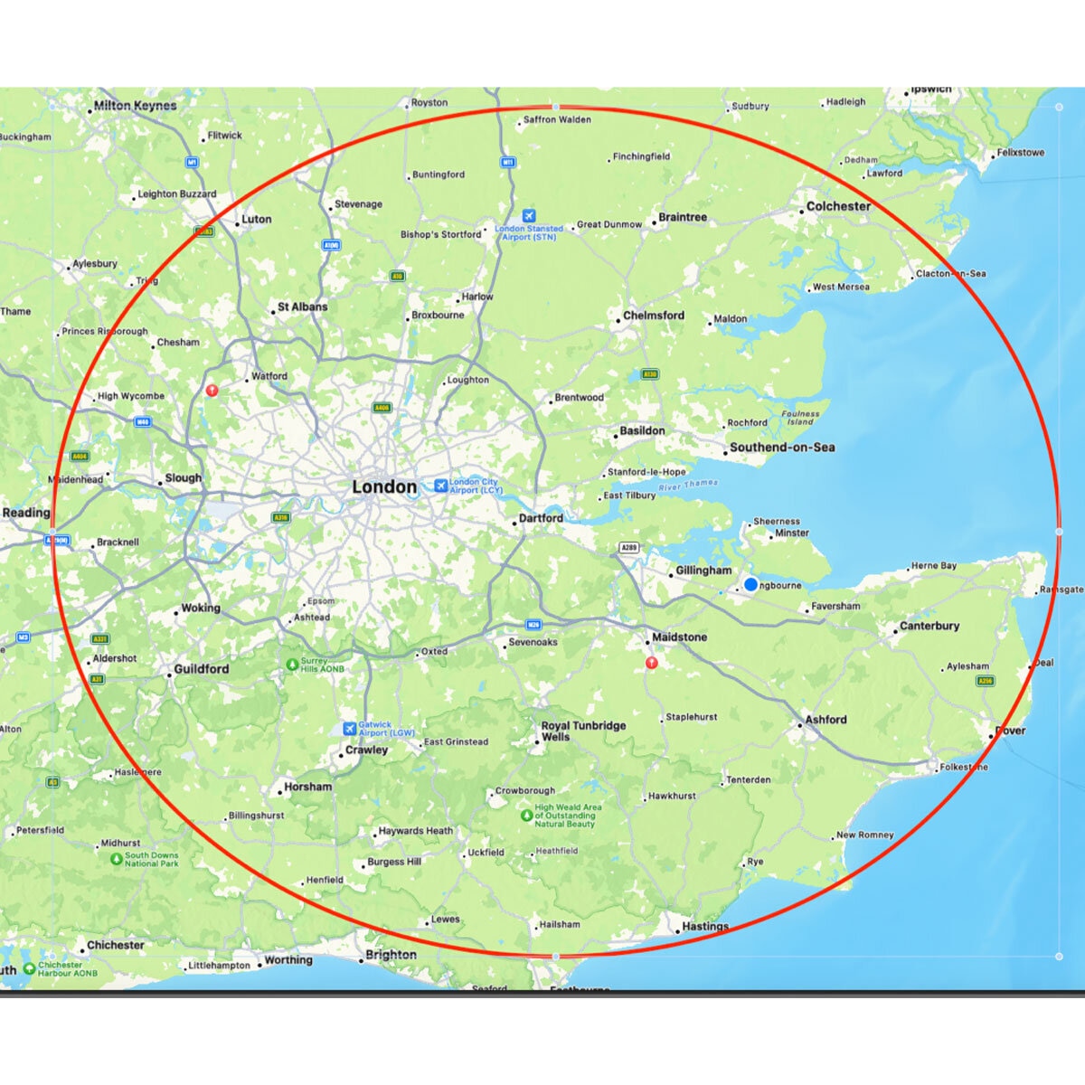 Delivery Map