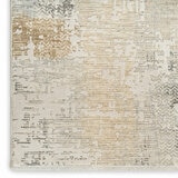 Calvin Klein Summit Cream Ivory Rug, in 3 Sizes