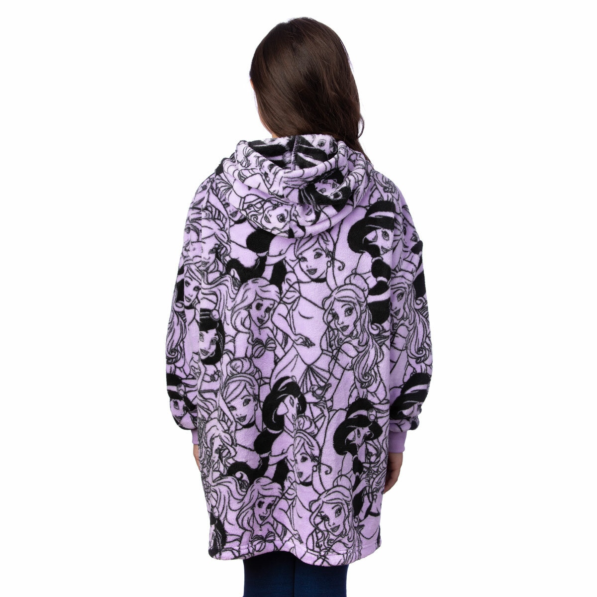 Character Kid's Oversized Hoodie in Princess Character Kid's Oversized Hoodie in Princess