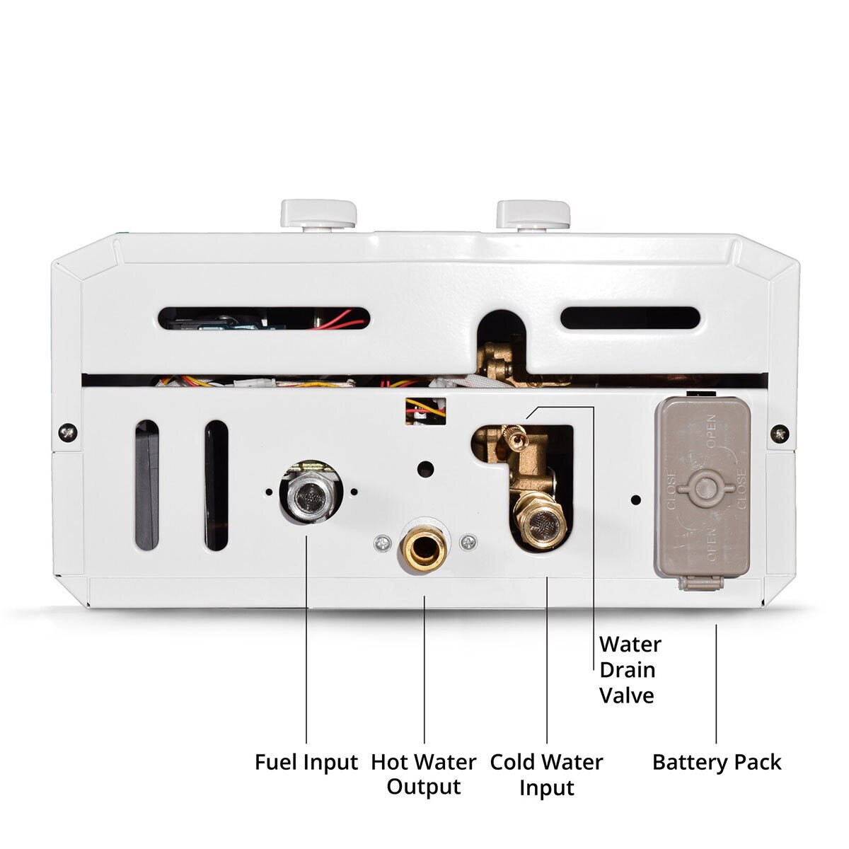 Eccotemp CEL10Set Portable Outdoor Tankless Water Heater with Shower