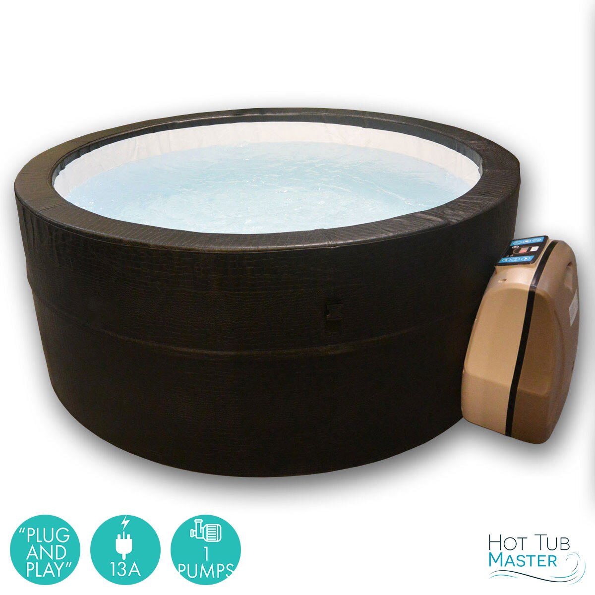 Hot Tub Master Albany 125Jet 4 Person Foam Spa Delivered Costco UK