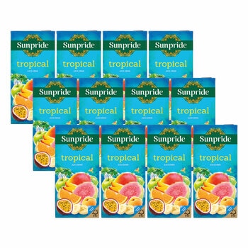 Sunpride Tropical Juice, 12 x 1L