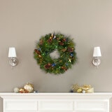 Mixed Greenery Wreath lifestyle image
