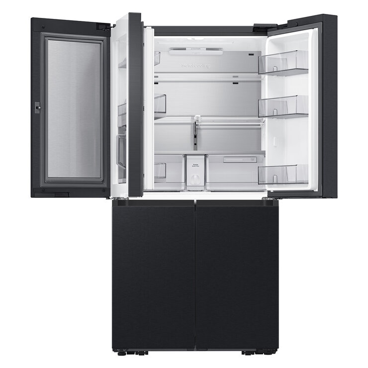 Samsung Series 9 SpaceMax RF65DG960EB1EU 646L Smart Multi Door Fridge Freezer, E Rated in Black