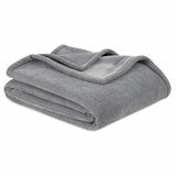 Berkshire Textured Chenille Throw in Grey, 152 x 178 cm