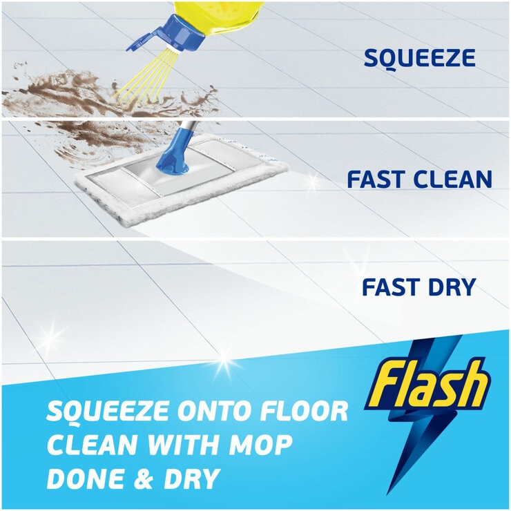 Squeeze, Fast Clean & Dry