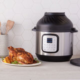 Lifestyle image of Instant Pot Duo Crisp 8 with chicken