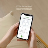 Descriptive Image of Meaco Sefte Fan with app